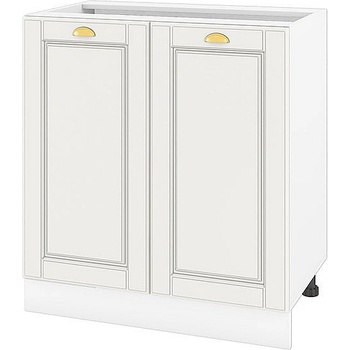 ИРИМ Долен кухненски шкаф Сити БФ-Бяло мат-09-23 80 см