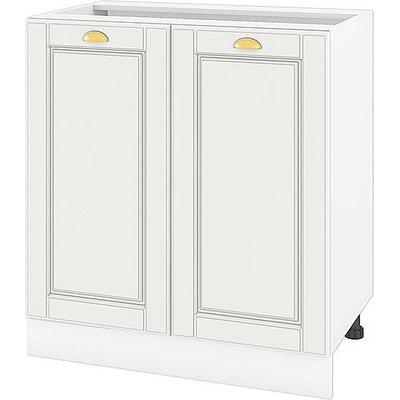 ИРИМ Долен кухненски шкаф Сити БФ-Бяло мат-09-23 80 см