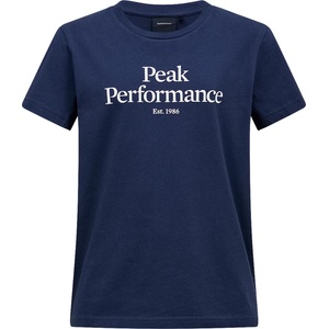 Peak Performance Детска тениска Peak Performance Kid's Junior Original Tee T-shirt - Blue Shadow / Off White - размер 170 (704-6382-0215)