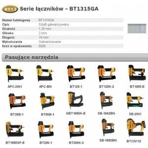 Bostitch STICKS BT13 15mm 5000 pcs