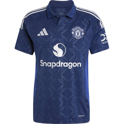 adidas pánsky futbalový dres MANCHESTER UNITED FC AWAY JERSEY tmavo modrá biela