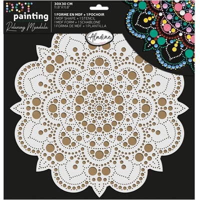 Aladine Sada na tečkování 30 cm Mandala 1 – Zboží Dáma