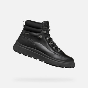 Geox Черни мъжки обувки до глезена Geox Granito + Grip B A Geox | Cheren | МЪЖЕ | 40