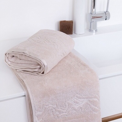 Matějovský Lumina Beige bavlnené uteráky osušky beige bežová 50x100 cm