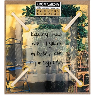 3D pohľadnica na želanie, ručne vyrobená Contry Studi + obálka