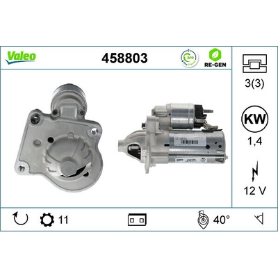 Štartér VALEO 458803