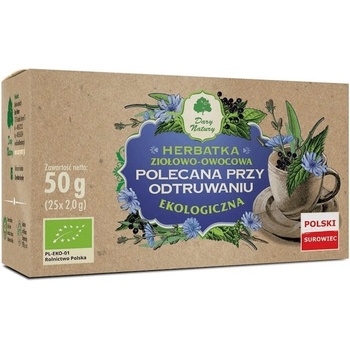 Dary Natury Билков БИО Чай за Детокс, 25 филтърни пакетчета х 2 g | Dary Natury (862249 DN)