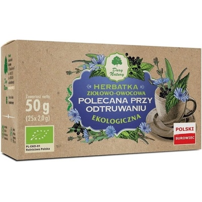 Dary Natury Билков БИО Чай за Детокс, 25 филтърни пакетчета х 2 g | Dary Natury (862249 DN)