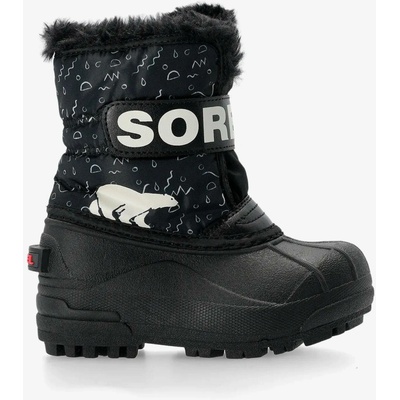 Sorel Snow Commander Boot black/bright red