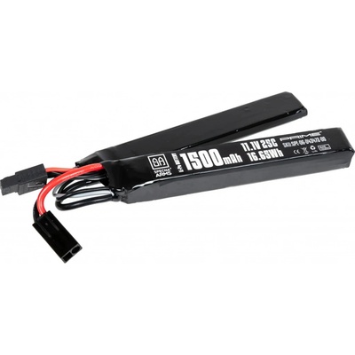 G Tech Li-Pol akumulátor Specna Arms x Gens Ace 11,1V 1500mAh 25C 2 díly, Tamiya malý – Zboží Dáma