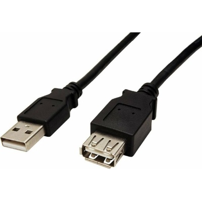 PremiumCord kupaa2bk USB 2.0, prodlužovací, A-A, 2m, černý