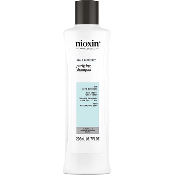 Nioxin Scalp Recovery čistiaci šampón proti lupinám na svrbenie pokožky hlavy 200 ml