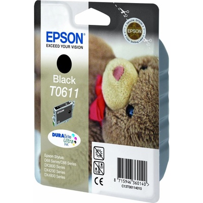 Epson ГЛАВА ЗА EPSON STYLUS D88 Photo Edition/D68Pe/D88PE/DX 4800/4850/4200/3800/3850 - Black - PN C13T061140 (C13T06114010)