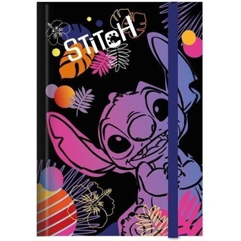 COOLPACK Папка с ластик COOLPACK Stitch Black, A4