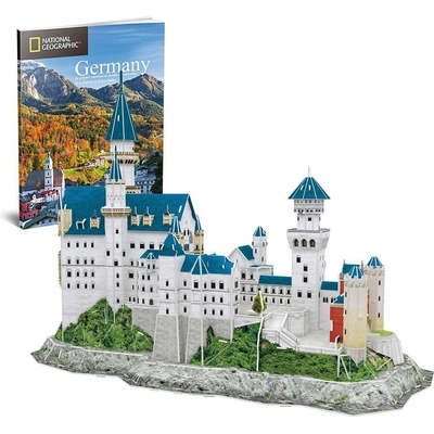 CubicFun Пъзел 3D National Geographic Germany Neuschwanstein Castle 121ч (1007284F)