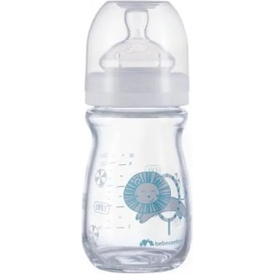 Bebeconfort Стъклена бутилка Bebe Confort - Emotion, 130 ml, 0-6м, White (3102201940)