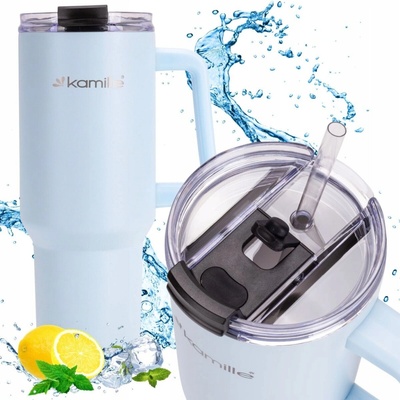 Kamille termoska 1,2 l modrá