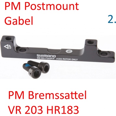 Shimano adaptér PM/PM 203 mm