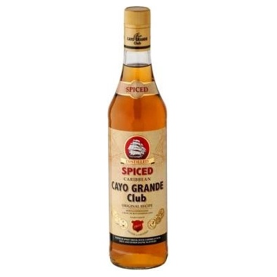 Cayo Grande Club Spiced Caribbean 35% 0,7 l (čistá fľaša)
