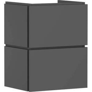 Hansgrohe Xilesa E - Шкаф за мивка, 62x48x38 см, 2 чекмеджета, матово сиво 54290760 (54290760)