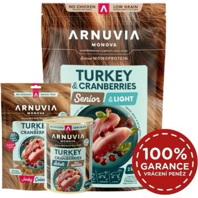Arnuvia Monova Senior & Light Turkey & Cranberries 2 kg