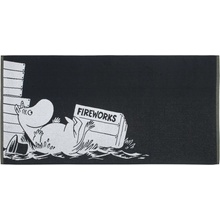 Finlayson osuška Moominpappa black 70 x 140 Finsko Černá