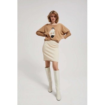 Moodo Права пола в пясъчен цвят Moodo Moodo | Bezhov | ЖЕНИ | XS