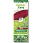 Herbal Тime Оцветяваща крем къна - Nr. 4 Вишна, 1 бр (2992371)