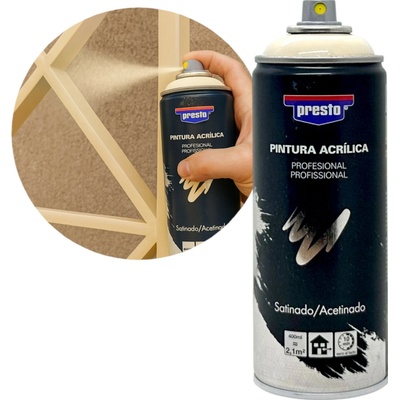 Presto Akrylová Farba v Spreji Lak RAL 1015 Krémová Lesklá