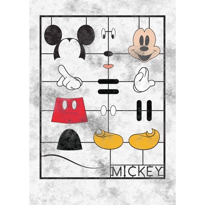 Komar Vliesová fototapeta Mickey Kit rozměry 200 x 280 cm