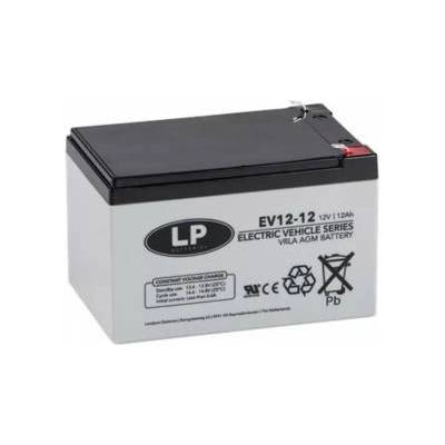 Ritar power Оловна батерия за електрически колички RITAR EV 12-12, AGM, 12 V / 12 Ah, 151 / 98 / 95 mm, Терминал 2, RITAR-EV12-12