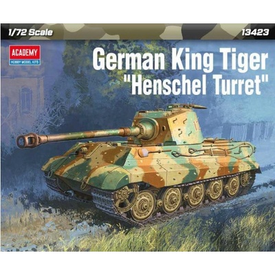 Academy German King Tiger Henschel Turret 13423 1:72