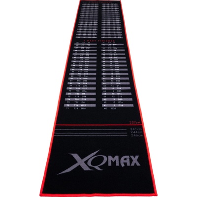 Koberec k terči XQMax Black/Red 80cm – Zboží Dáma