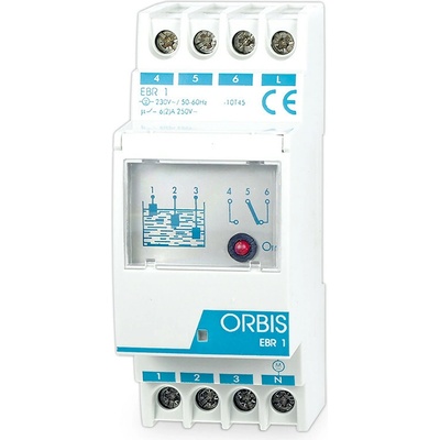 EBR-1 - Hladinový spínač pre dve úrovne, 230V, 6A