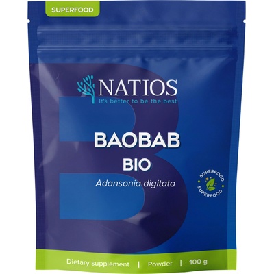 Natios Baobab prášok BIO 100 g