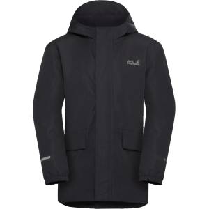 Jack Wolfskin Детско зимно яке Jack wolfskin Kid's Canvey Jacket Winter jacket - Black - размер 116 (EU) (703-5802-0213)