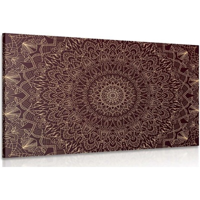 Obraz detailní ozdobná Mandala - 150x100