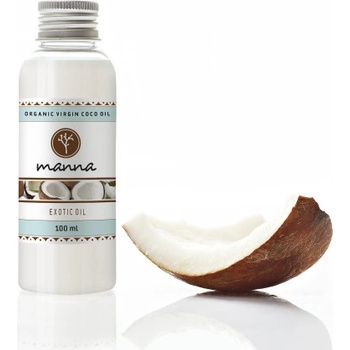 Manna organický panenský kokosový olej 100 ml