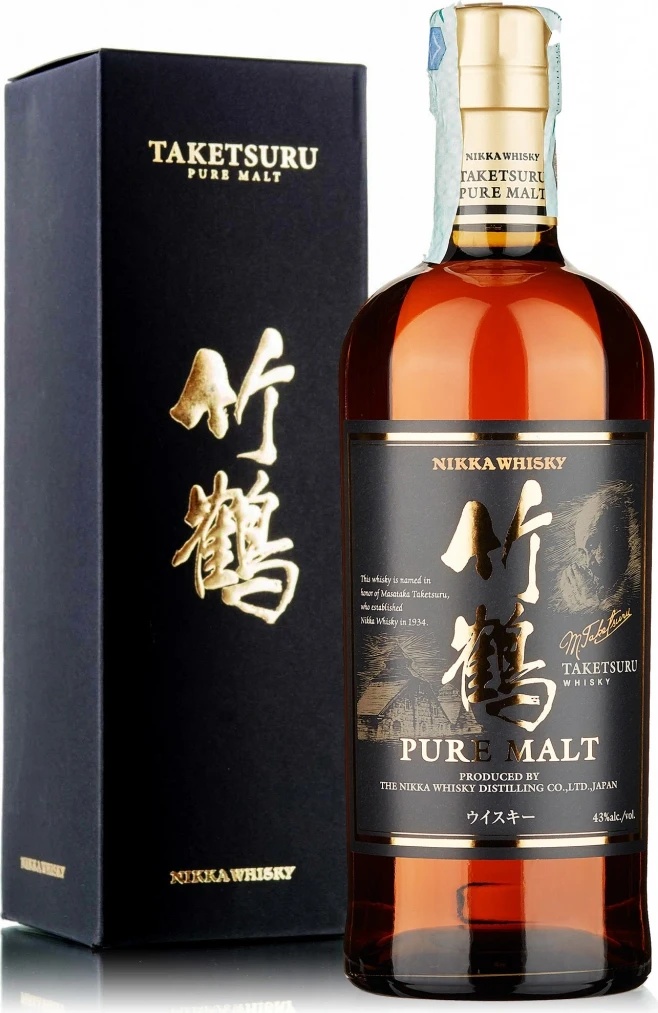 Nikka Whisky Taketsuru Pure Malt 43% 0,7 l (kartón) od 64,94
