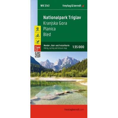 Národní park Triglav 1:35 000 / cykloturistická a volnočasová mapa