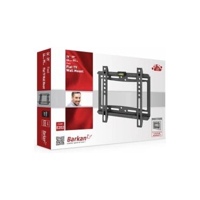 Barkan Wall mount for TV 13-43 inches LED/LCD 40kg slim 25mm Lock E202+