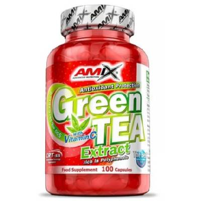 Amix Nutrition Amix Green Tea Extrakt s Vitamínem C 100 kapsúl