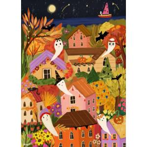 Pieces & Peace - Puzzle Ghost Town - 500 piese