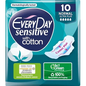 EVERYDAY SENSITIVE Дамски превръзки normal, 10 бр
