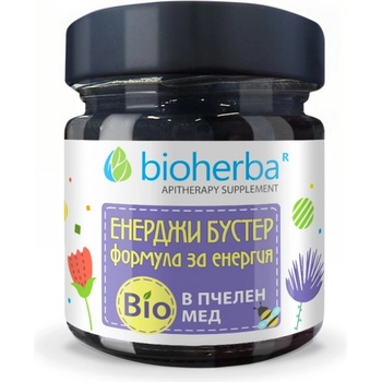 Image 1 of Bioherba Organic Honey | Energy Booster Formula [280 грама]
