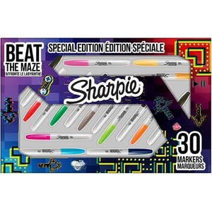 Sharpie Маркер Sharpie Fine 1, 0mm, голям пакет (30) (2180836)