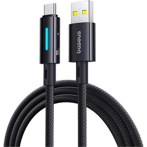 Baseus Кабел за данни BASEUS USB - Type-C, 100 cm, ЧЕРЕН P10379002121-00 (P10379002121-00)