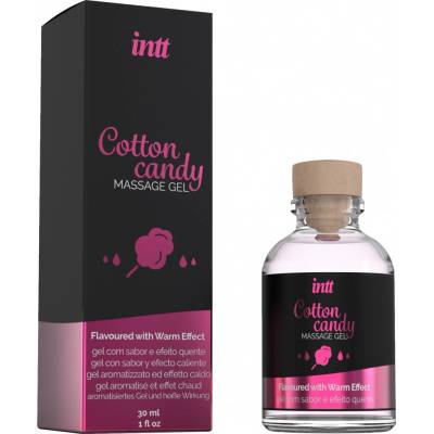 intt Cotton Candy Warming Massage Gel 30ml – Zboží Dáma