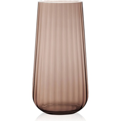 RONA Ваза от оптично стъкло Fade amber h 25см (5332/ZP_45315/Z)