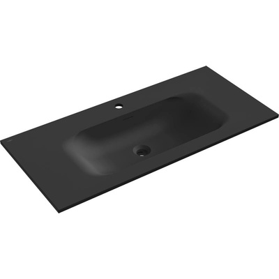 Mexen Vela мивка вградена в плот 101 x 46, 5 см, черна мат - 25231071 (25231071)